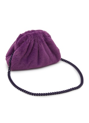 Detail View - Click To Enlarge - MARIA LA ROSA BAGS - Mini Nita Game Faux Fur Clutch