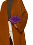Front View - Click To Enlarge - MARIA LA ROSA - Mini Nita Game Faux Fur Clutch