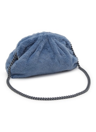 Detail View - Click To Enlarge - MARIA LA ROSA BAGS - Nita Game Faux Fur Clutch