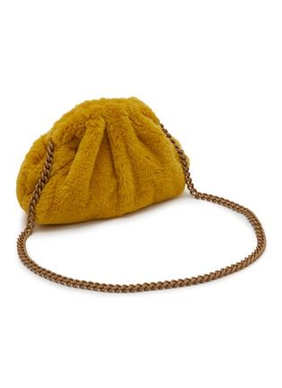 Detail View - Click To Enlarge - MARIA LA ROSA BAGS - Mini Nita Game Faux Fur Clutch