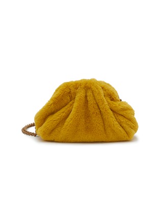 Main View - Click To Enlarge - MARIA LA ROSA BAGS - Mini Nita Game Faux Fur Clutch