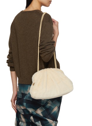 Figure View - Click To Enlarge - MARIA LA ROSA - Nita Game Faux Fur Clutch