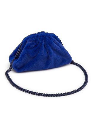 Detail View - Click To Enlarge - MARIA LA ROSA BAGS - Mini Nita Game Faux Fur Clutch