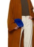 Front View - Click To Enlarge - MARIA LA ROSA - Mini Nita Game Faux Fur Clutch
