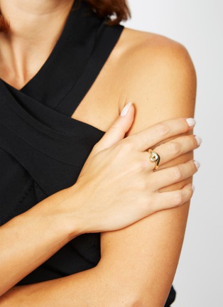 Detail View - Click To Enlarge - BEA BONGIASCA - Jumbo Wave 9K Gold — EU 52