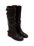 Detail View - Click To Enlarge - COTEMP - Cactus Leather Tall Boots