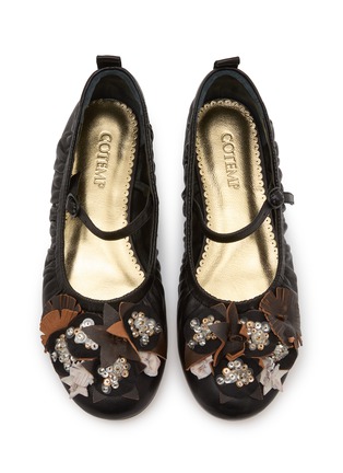 Detail View - Click To Enlarge - COTEMP - Ceol Mazzetto Leather Mary Jane Flats