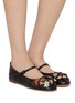 Figure View - Click To Enlarge - COTEMP - Ceol Mazzetto Leather Mary Jane Flats