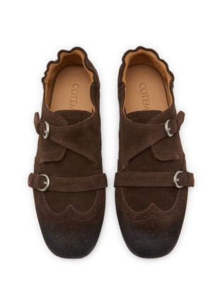Detail View - Click To Enlarge - COTEMP - Ducal Brode Suede Monk Loafer