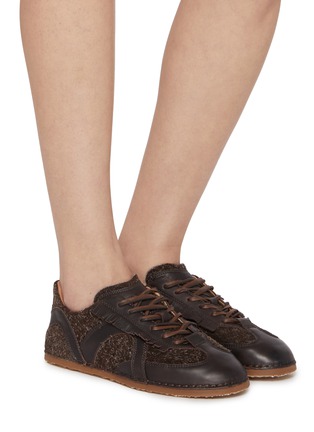 Figure View - Click To Enlarge - COTEMP - Kairos Chammy Suede Sneakers
