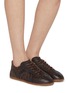 Figure View - Click To Enlarge - COTEMP - Kairos Chammy Suede Sneakers