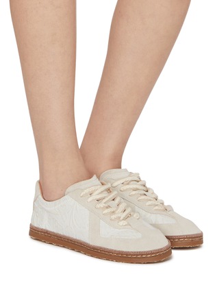 Figure View - Click To Enlarge - COTEMP - Kairos Chammy Leather Sneakers