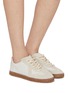 Figure View - Click To Enlarge - COTEMP - Kairos Chammy Leather Sneakers