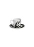 Detail View - Click To Enlarge - FORNASETTI - High Fidelity Pois Porcelain Coffee Cup And Saucer