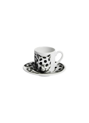 Main View - Click To Enlarge - FORNASETTI - High Fidelity Pois Porcelain Coffee Cup And Saucer