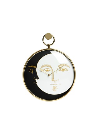 Main View - Click To Enlarge - FORNASETTI - Giorno e Notte Suspended Wall Clock