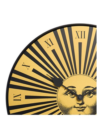 Detail View - Click To Enlarge - FORNASETTI - Sole Raggiante Wall Clock