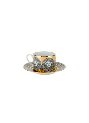 Main View - Click To Enlarge - FORNASETTI - Sole Tea Cup And Saucer