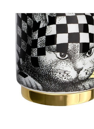Detail View - Click To Enlarge - FORNASETTI - High Fidelity Quadrettato Fragrance Immaginazione Scented Candle 235g