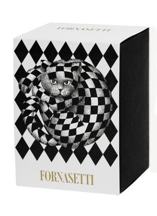  - FORNASETTI - High Fidelity Quadrettato Fragrance Immaginazione Scented Candle 235g