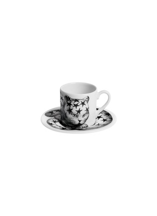 Main View - Click To Enlarge - FORNASETTI - High Fidelity Pois Porcelain Coffee Cup And Saucer