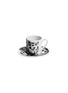 Main View - Click To Enlarge - FORNASETTI - High Fidelity Pois Porcelain Coffee Cup And Saucer