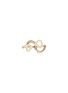 Main View - Click To Enlarge - BEA BONGIASCA - Double Heart 9K Gold Enamel Ring — EU 54