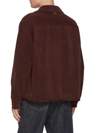 Back View - Click To Enlarge - WOOYOUNGMI - Long Sleeve Patch Pocket Shirt