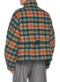 Back View - Click To Enlarge - WOOYOUNGMI - High Neck Chequered Jacket