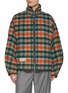 Main View - Click To Enlarge - WOOYOUNGMI - High Neck Chequered Jacket