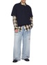 Figure View - Click To Enlarge - WOOYOUNGMI - Leather Logo Cotton T-Shirt