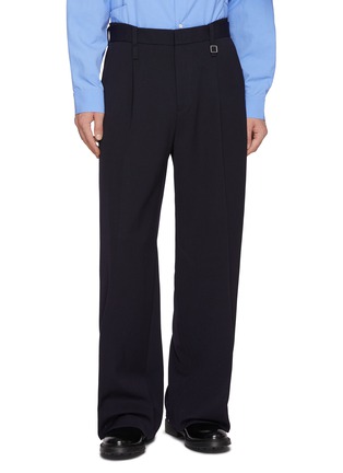 Main View - Click To Enlarge - WOOYOUNGMI - Straight Leg Single Pleated Pants