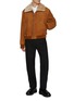 Figure View - Click To Enlarge - WOOYOUNGMI - WYM Pin Pocket Printed Back Cotton Shirt