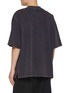 Back View - Click To Enlarge - WOOYOUNGMI - Oversized Square Logo Cotton T-Shirt