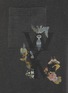  - WOOYOUNGMI - Vertical Floral Logo Print Cotton T-Shirt