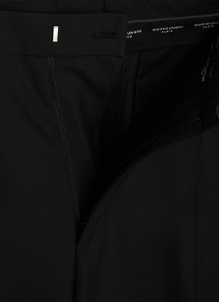  - WOOYOUNGMI - Single Pleat Slim Wool Pants