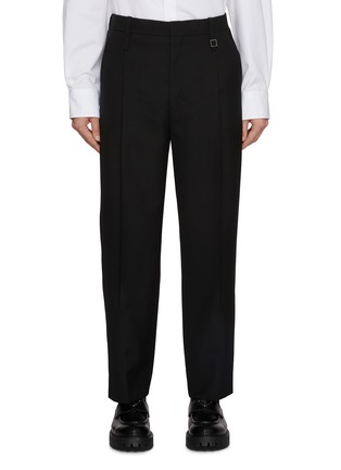 Main View - Click To Enlarge - WOOYOUNGMI - Single Pleat Slim Wool Pants