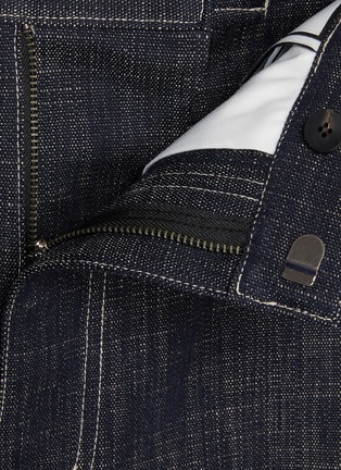  - WOOYOUNGMI - Single Pleat Dark Washed Jeans