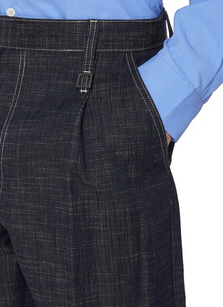  - WOOYOUNGMI - Single Pleat Dark Washed Jeans
