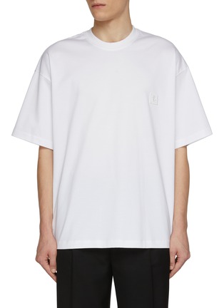 Main View - Click To Enlarge - WOOYOUNGMI - Floating Floral House Print Cotton T-Shirt