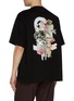 Back View - Click To Enlarge - WOOYOUNGMI - Floating Floral House Print Cotton T-Shirt