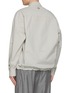 Back View - Click To Enlarge - WOOYOUNGMI - Cropped Logo Pocket Cotton Shirt