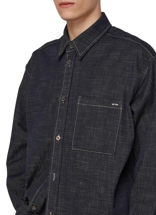  - WOOYOUNGMI - Dark Washed Denim Shirt