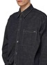  - WOOYOUNGMI - Dark Washed Denim Shirt