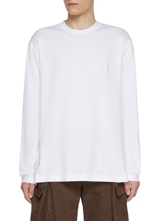 Main View - Click To Enlarge - WOOYOUNGMI - Logo Cotton T-Shirt