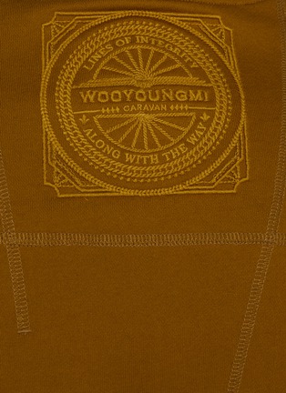  - WOOYOUNGMI - Embroidered Logo Cotton Sweatshirt