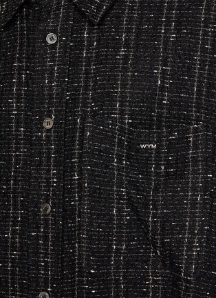  - WOOYOUNGMI - Button Up Tweed Shirt