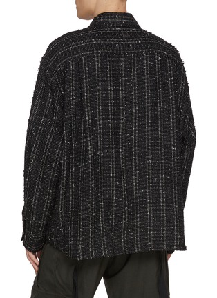 Back View - Click To Enlarge - WOOYOUNGMI - Button Up Tweed Shirt