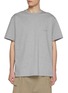 Main View - Click To Enlarge - WOOYOUNGMI - Embroidered Circular Logo Cotton T-Shirt
