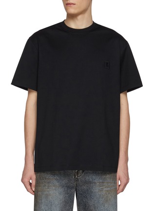 Main View - Click To Enlarge - WOOYOUNGMI - Logo Cotton T-Shirt